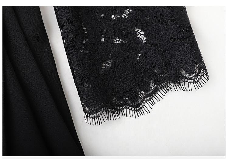 Czarna Sukienka Vintage Z Lat 40. XX Wieku