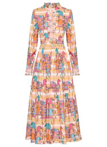 Rysunek Sukienki Vintage Z Lat 40