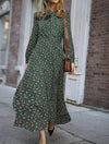 Zielona Sukienka Vintage Z Lat 40. XX Wieku