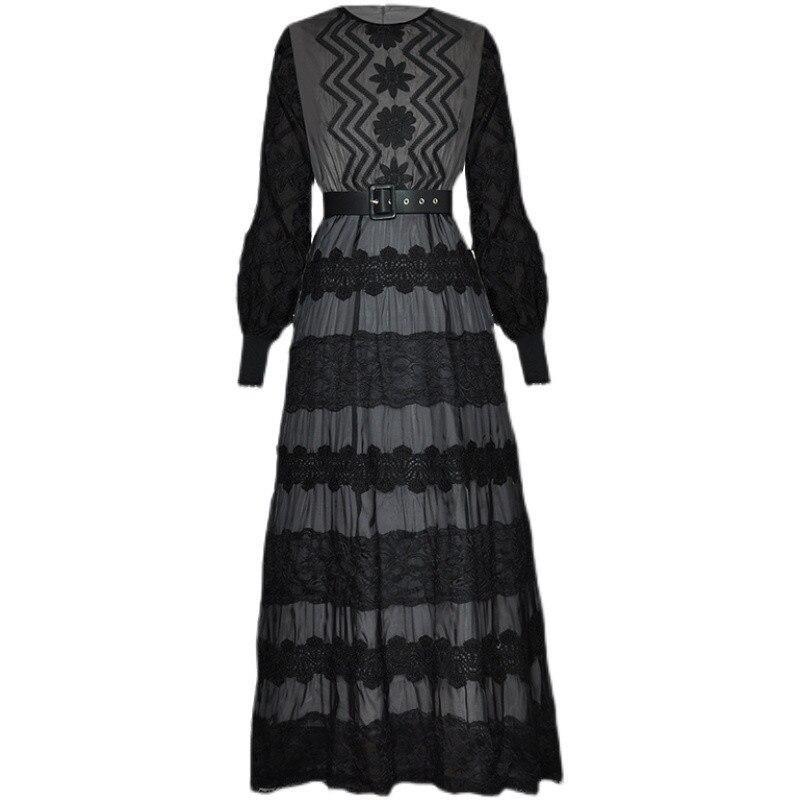 Sukienka Z Latarniowymi Rękawami W Stylu Lat 40