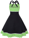 Zielona Sukienka Vintage Plus Size Z Lat 60