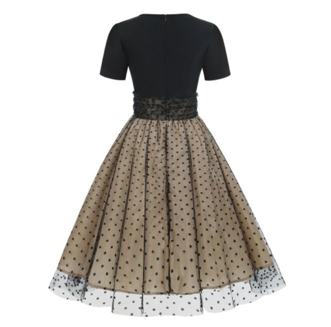 Czarna Sukienka Vintage BCBG