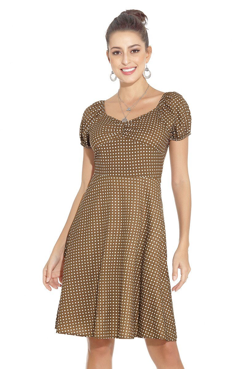 Sukienka Z Lat 50. We Francji