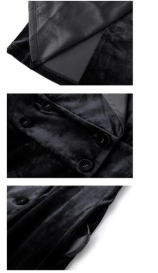 Czarna Sukienka Vintage Dobrej Jakości