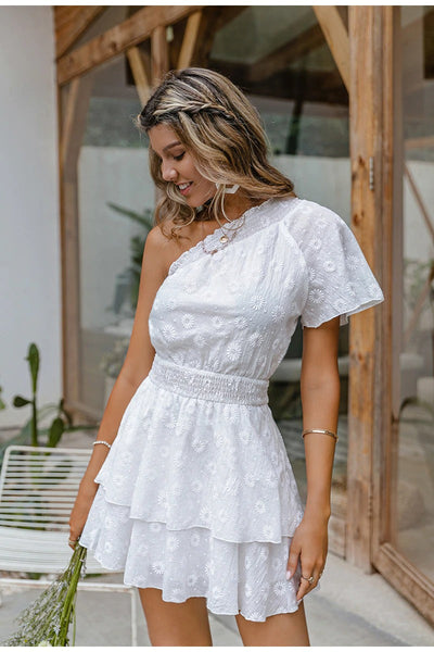 Haftowana Sukienka W Stylu Vintage