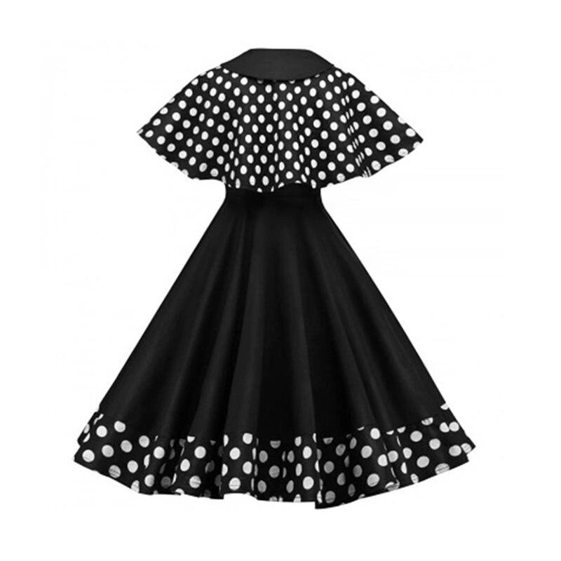 Sukienka Peleryna W Stylu Vintage