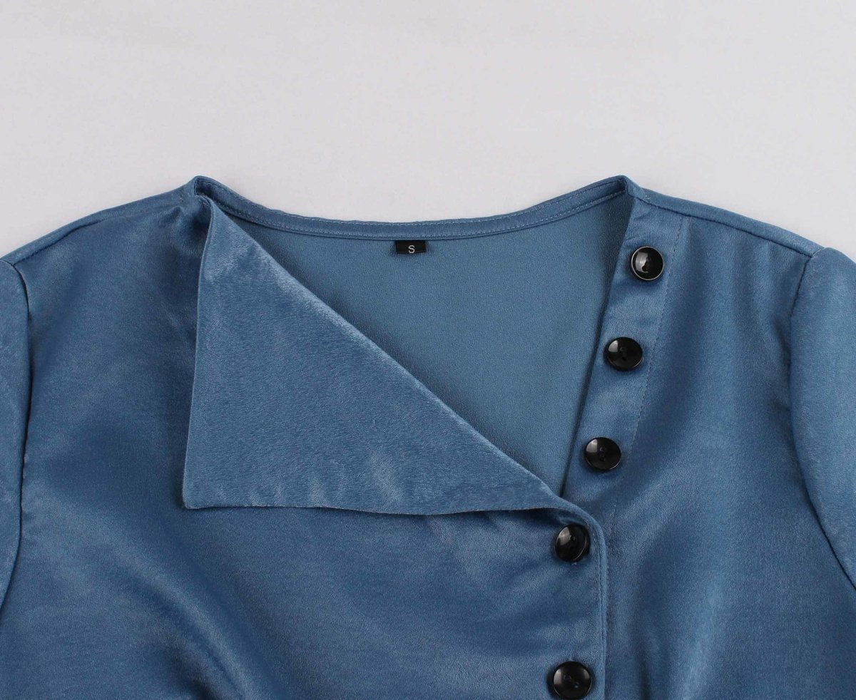 Sukienka Vintage Z Dekoltem W Łódkę