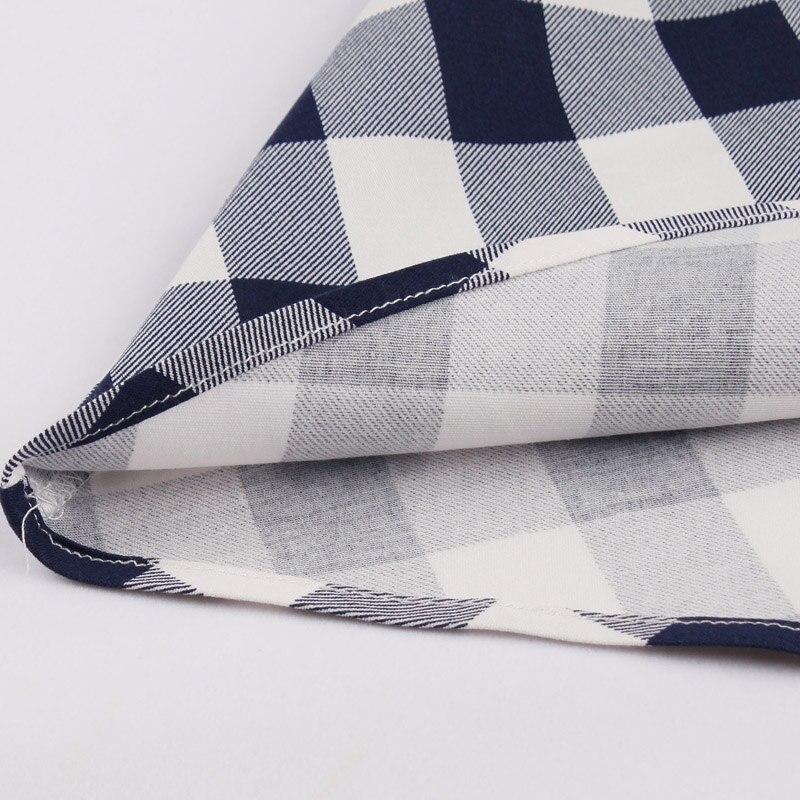 Bawełniana Sukienka Vintage W Kratkę