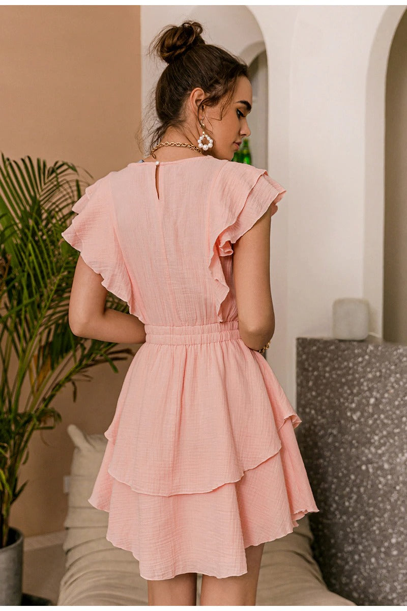 Bawełniana Sukienka W Stylu Vintage