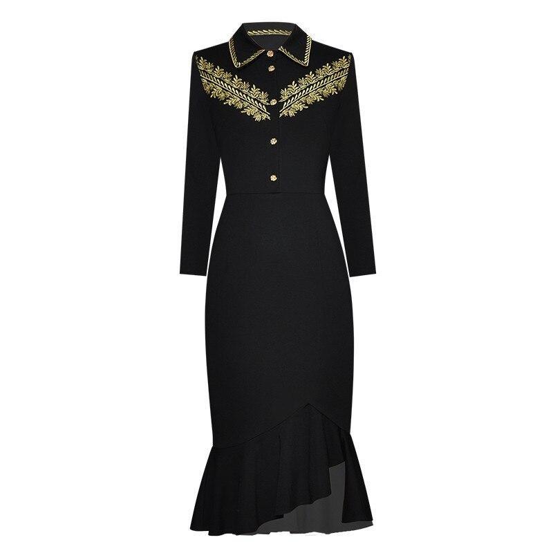 Sukienka W Stylu Vintage Z Lat 40. XX Wieku