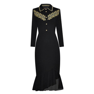 Sukienka W Stylu Vintage Z Lat 40. XX Wieku