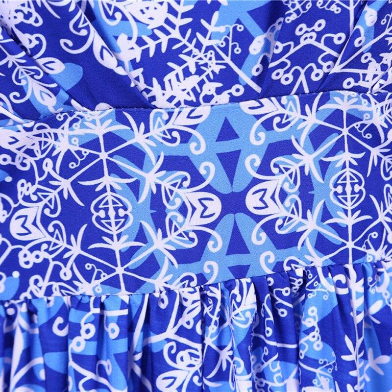 Niebieska Sukienka Świąteczna W Stylu Vintage