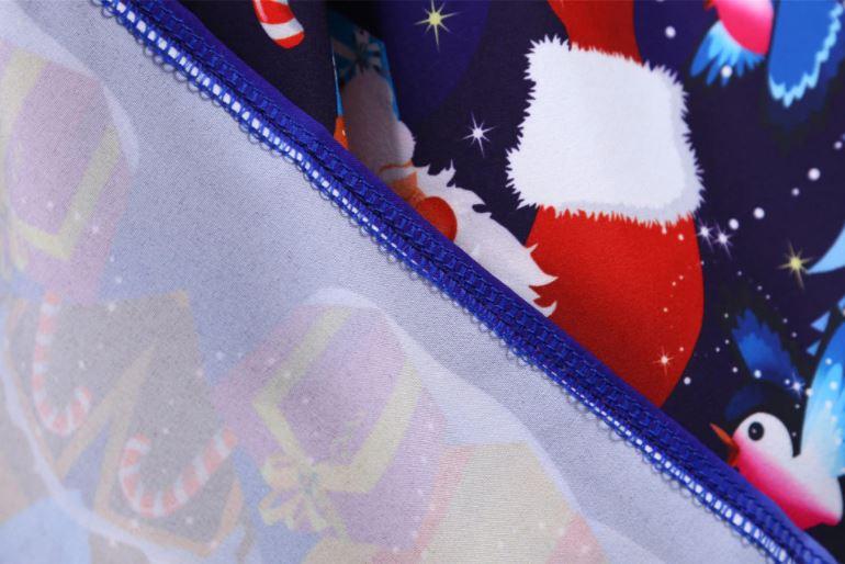 Granatowa Sukienka Świąteczna W Stylu Vintage