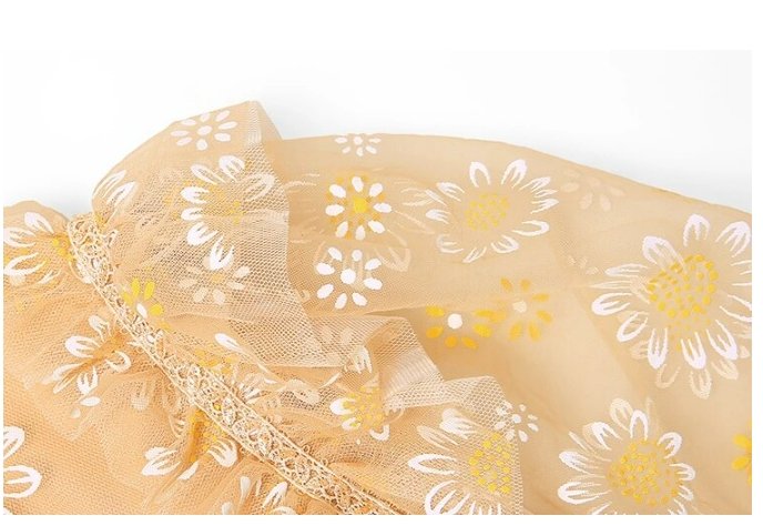 Pomarańczowa Jakościowa Sukienka Vintage