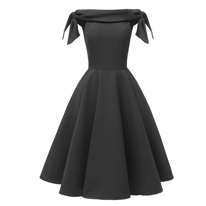 Czarna Suknia Wieczorowa W Stylu Vintage