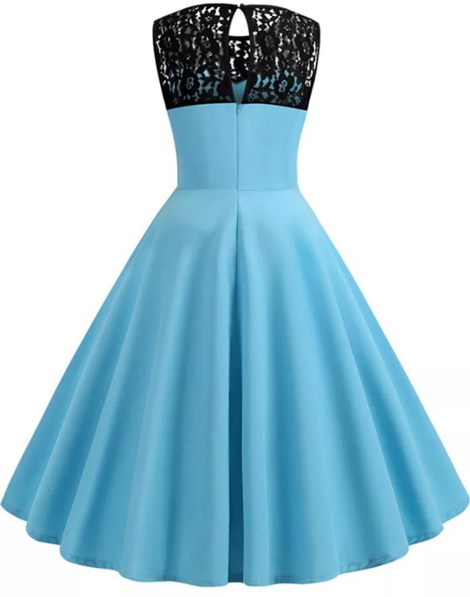 Pastelowa Sukienka Druhna W Stylu Vintage