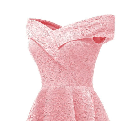 Różowa Sukienka Druhna Vintage