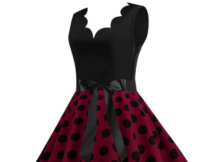 Fioletowa Letnia Sukienka Vintage