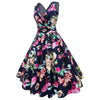 Kwiecista Sukienka Vintage Plus Size