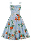 Sukienka Vintage Plus Size W Stokrotki Nature