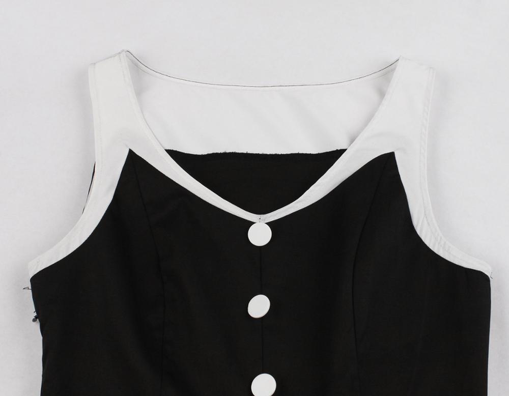 Czarna Sukienka Vintage Hepburn