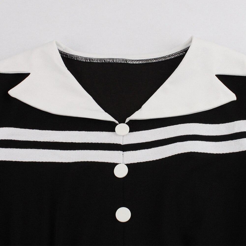 Zimowa Sukienka Vintage Czarna