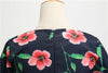 Czarna Zimowa Sukienka Vintage W Maki