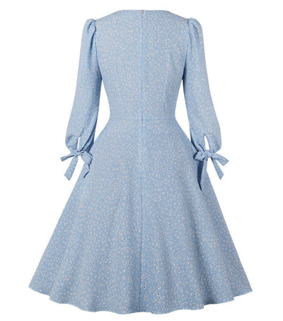 Długa Sukienka Vintage W Kwiaty W Stylu Boho