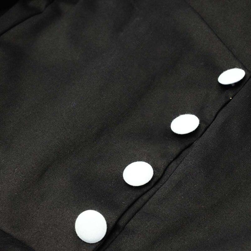 Sukienka Vintage Z Wysokim Rękawem