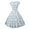 Świąteczna Sukienka Vintage Sky Plus Size