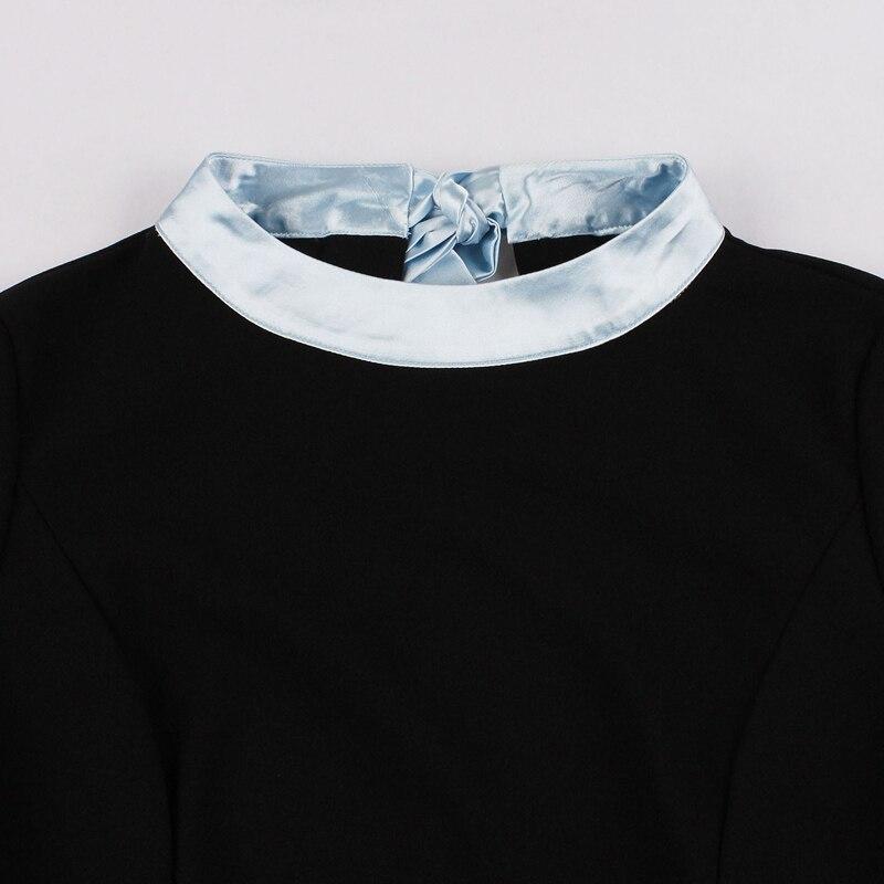 Srebrna Czarna Sukienka Vintage