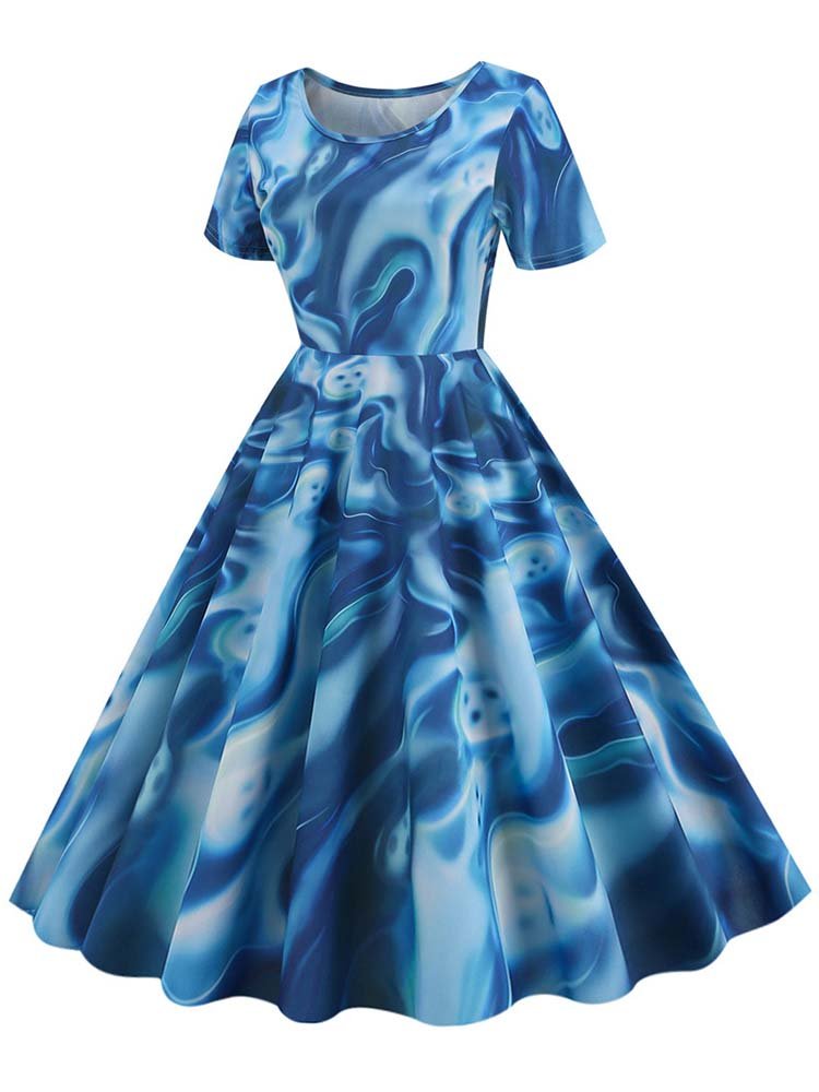 Zabytkowa Sukienka  Niebo