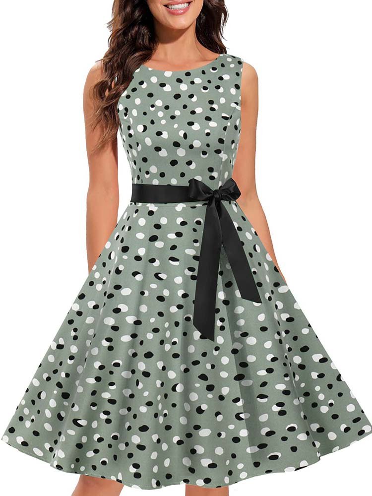 Zabytkowa Sukienka  Zielony