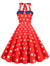 Sukienka Vintage Pin Up W Kształcie Serca USA