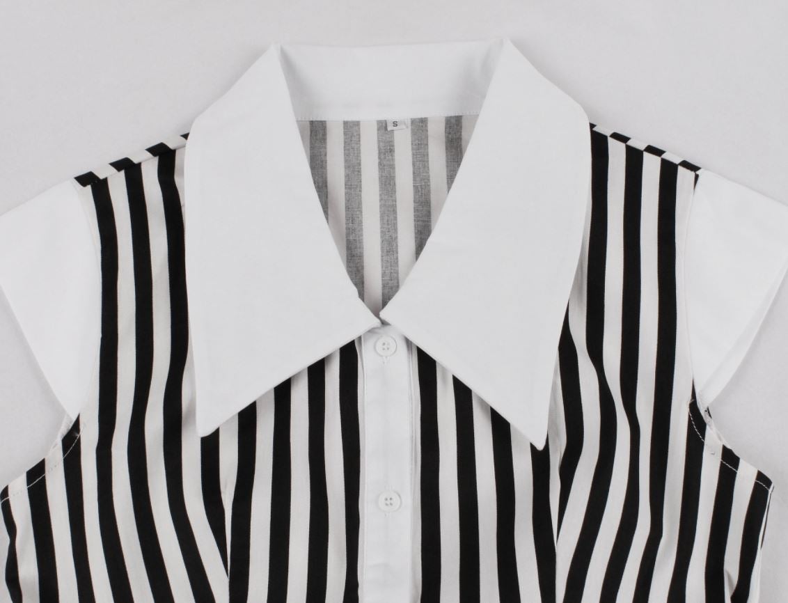 Rockowa Sukienka Pin-Up W Stylu Vintage