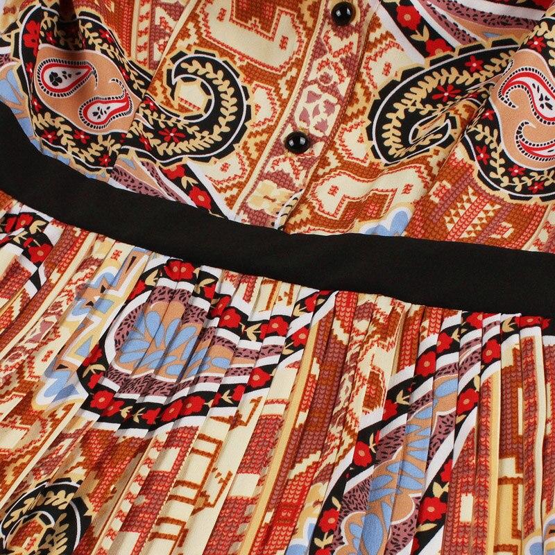 Pomarańczowa Plisowana Sukienka Vintage