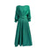 Zielona Jakościowa Sukienka Vintage
