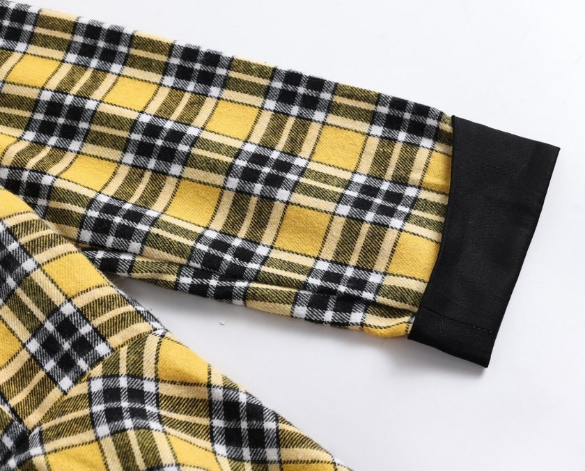 Sukienka Vintage W Żółto-Czarne Paski