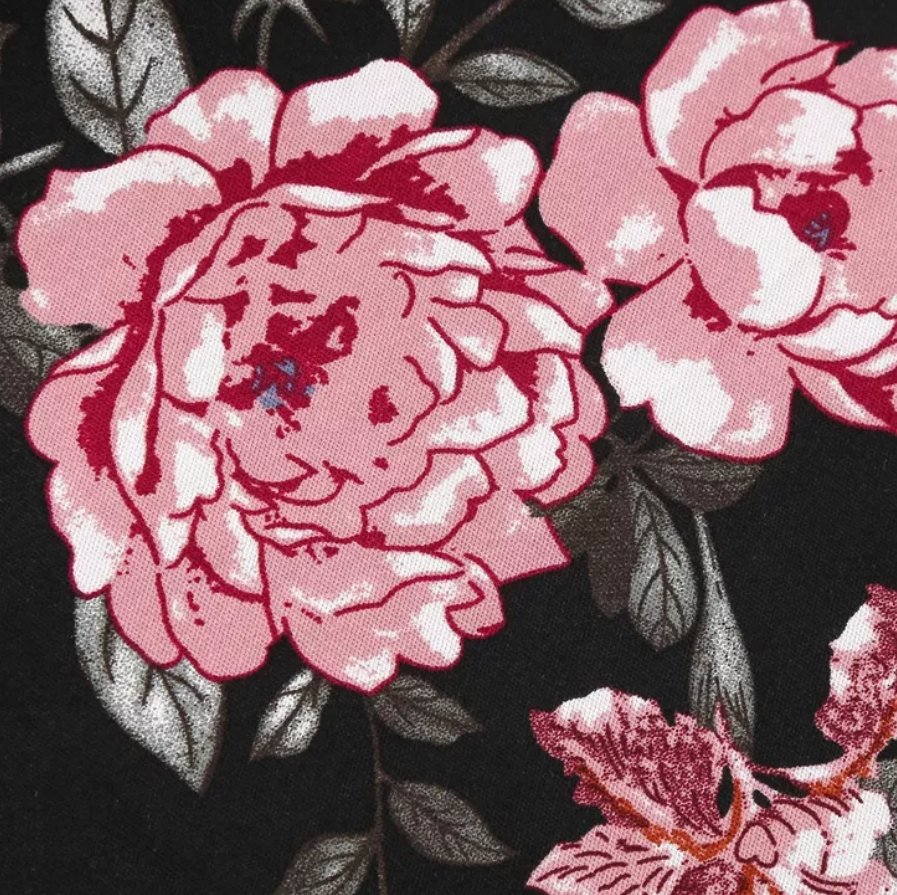 Rockabilly Sukienka Vintage Z Lat 50. W Kwiaty