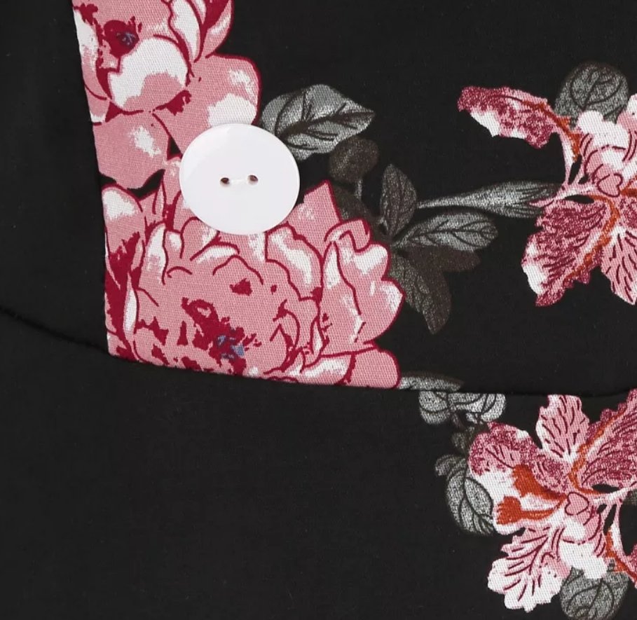 Rockabilly Sukienka Vintage Z Lat 50. W Kwiaty