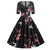 Rockabilly Sukienka Vintage Z Lat 50. Ptaki