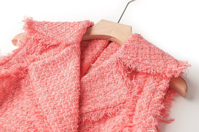 Pudroworóżowa Sukienka Vintage