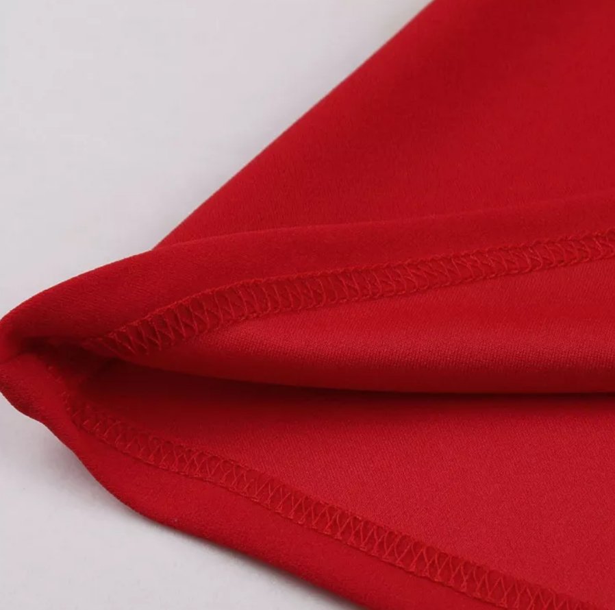 Pasjonująca Czerwona Sukienka Vintage