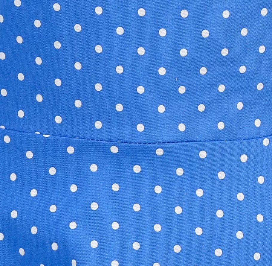 Niebieska Seksowna Sukienka Pin Up W Stylu Vintage