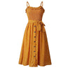 Żółta Sukienka Vintage Z Lat Sześćdziesiątych