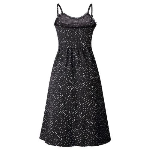 Czarna Sukienka Vintage Z Lat Sześćdziesiątych