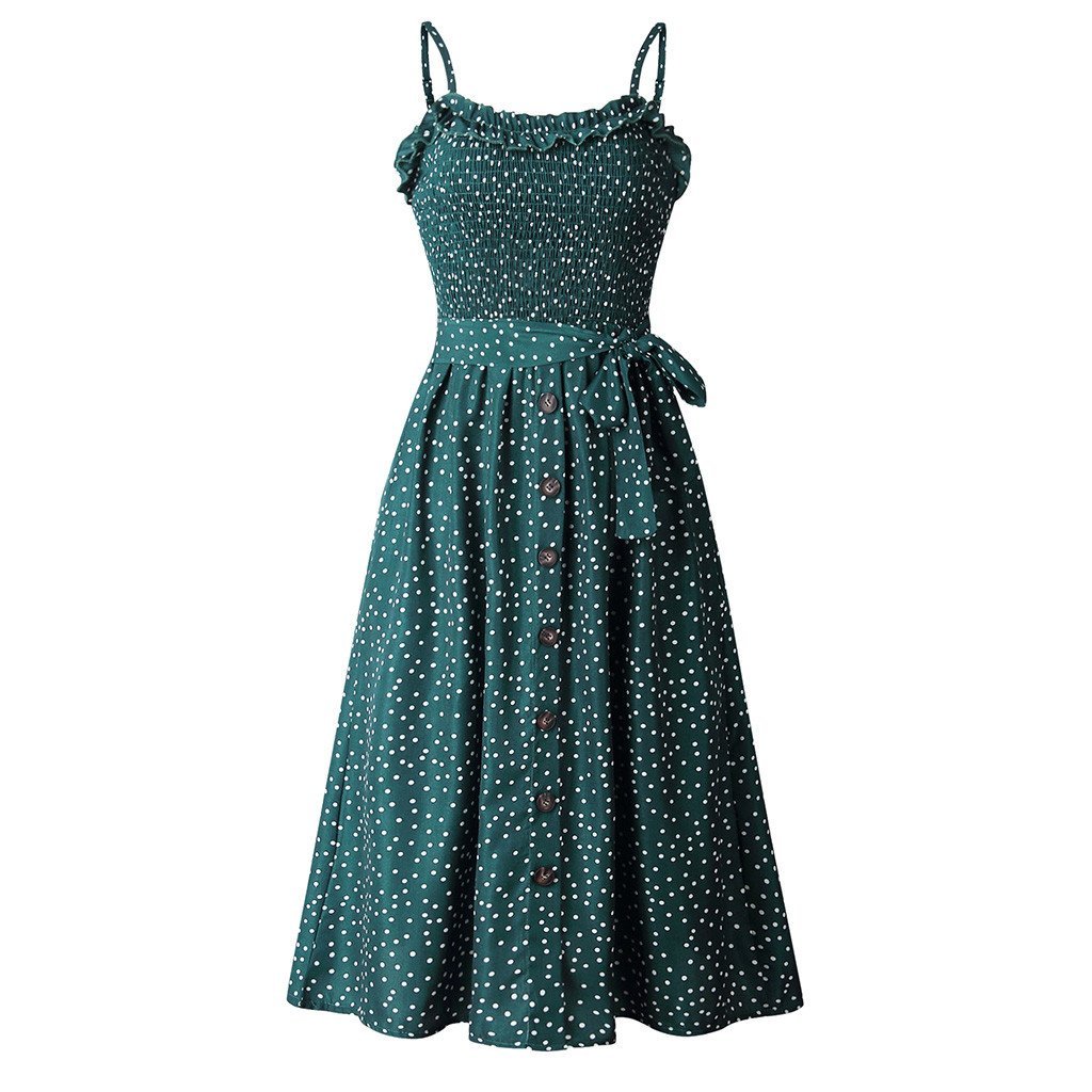 Zielona Sukienka Vintage Z Lat Sześćdziesiątych