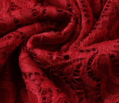 Czerwona Sukienka W Stylu Vintage