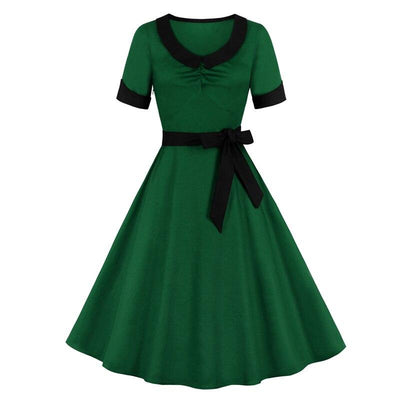 Zielona Sukienka Vintage