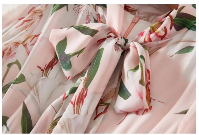 Długa Sukienka Vintage W Kolorze Brudnego Różu